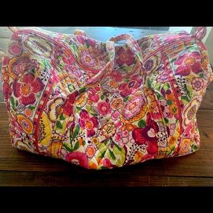 Vera Bradley Large Duffle-Clementine Pattern